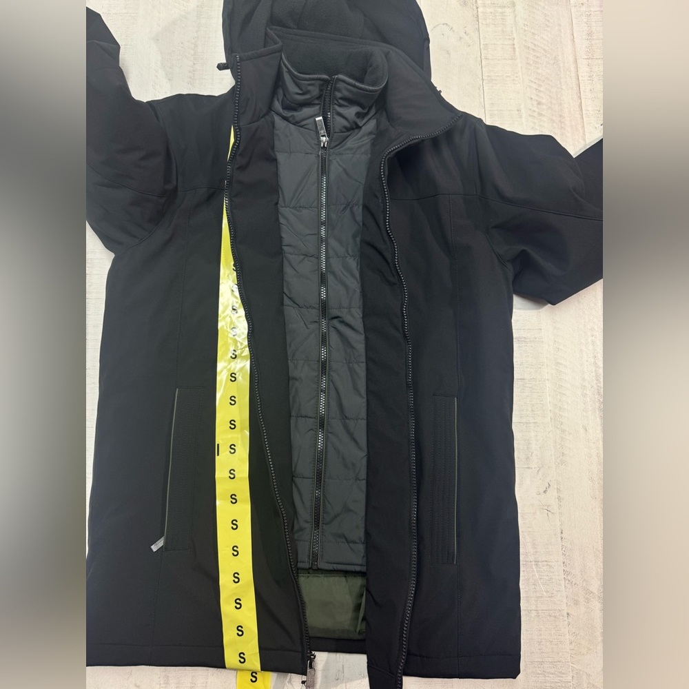 Weatherproof Men's streach tech Jacket Windproof Water Resistant black small - Picture 5 of 8